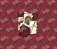 Wizard Red Gryffin House | Wizard School | Sublimation Transfer | DIY T-Shirt | Ready to Press
