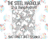 Castle Burst Template | The Steel Magnolia 32 oz. Plump/Hydrofit | SVG PNG JPG Studio3