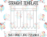 Pencil Tumbler Template | Seamless | SVG PNG JPG Studio3