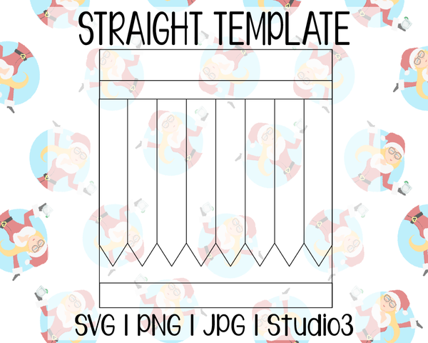 Pencil Tumbler Template | Seamless | SVG PNG JPG Studio3