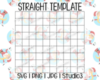 Plaid Tumbler Template | Seamless Tumbler Wrap | Straight Resizable | SVG PNG JPG Studio3