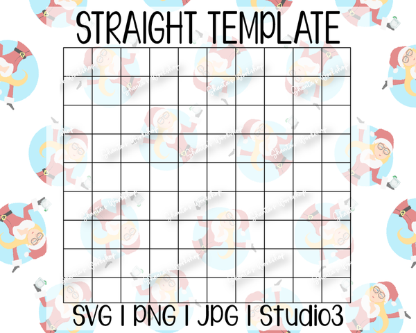 Plaid Tumbler Template | Seamless Tumbler Wrap | Straight Resizable | SVG PNG JPG Studio3
