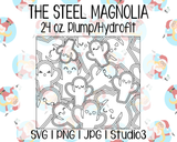 Cactus or Ghost? Burst Template | The Steel Magnolia 24 oz. Plump/Hydrofit | SVG PNG JPG Studio3
