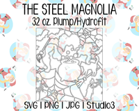 Witch Sisters Burst Template | Seamless Tumbler Wrap | The Steel Magnolia 32 oz. Plump/Hydrofit | SVG PNG JPG Studio3