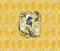 Wizard Yellow Badger House | Wizard School | Sublimation Transfer | DIY T-Shirt | Ready to Press