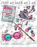 Just as Sane as I am Luna Chart | Sublimation Transfer | DIY T-Shirt | Ready to Press