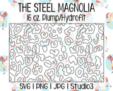 Seamless Leopard Template | The Steel Magnolia 16 oz. Plump/Hydrofit | SVG PNG JPG Studio3