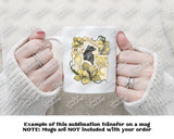Loyal Patient True | Yellow Badger House Characteristics | Wizard School | Sublimation Transfer | DIY T-Shirt | Ready to Press
