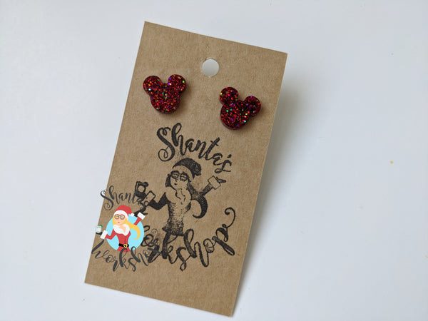 Mouse Stud Earrings