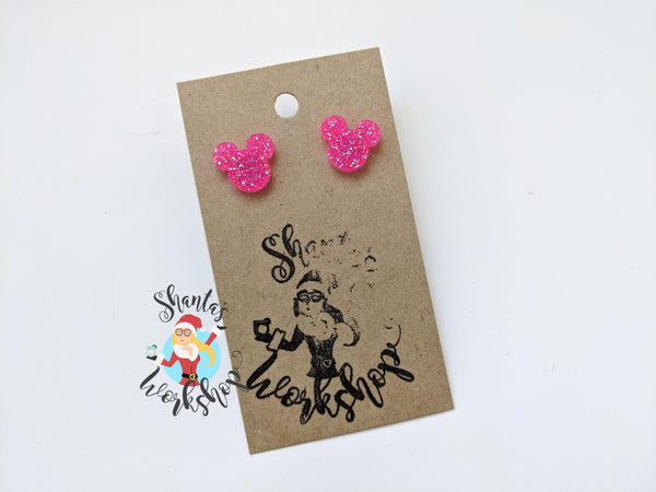 Mouse Stud Earrings