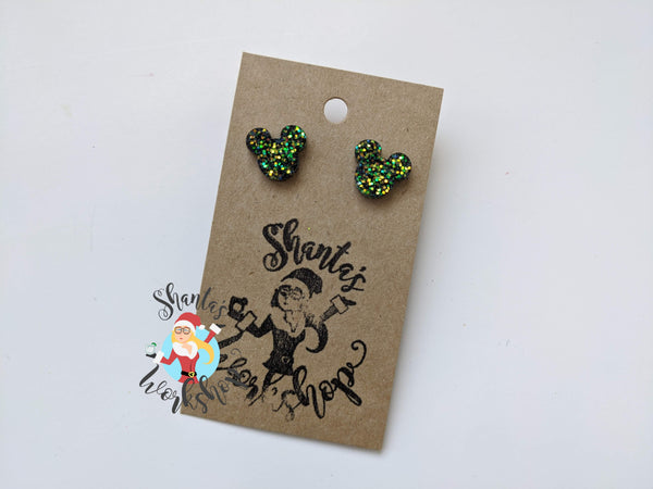 Mouse Stud Earrings