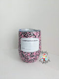 SEMI-CUSTOM 12 oz. Wine Tumbler "Composition Book"