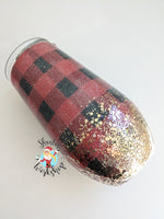 17 oz. Wine Tumbler "Sweater Weather"