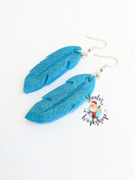 2" Feather Earrings