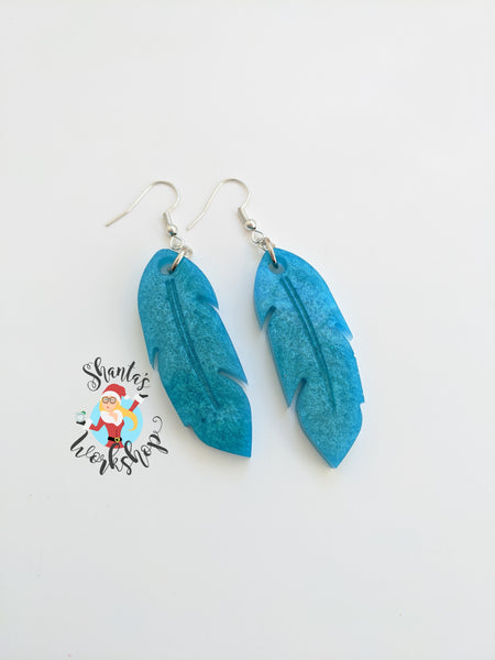 2" Feather Earrings