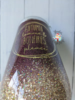 17 oz. Wine Tumbler "Bonfires Please"