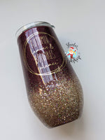 17 oz. Wine Tumbler "Bonfires Please"