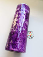 20 oz. Skinny NBC Glow-in-the-Dark!