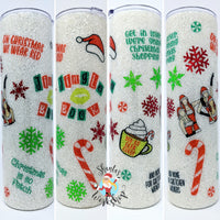 32 oz. Slim "Jingle Book"