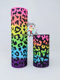 Seamless Leopard Template | Craft Haven 30 oz. Skinny Straight | SVG PNG JPG Studio3