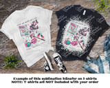 Just as Sane as I am Luna Chart | Sublimation Transfer | DIY T-Shirt | Ready to Press